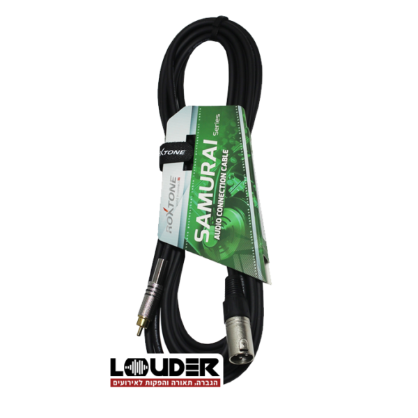 ⁦כבל RCA - XLR m אורך 10 מטר⁩ – תמונה ⁦2⁩