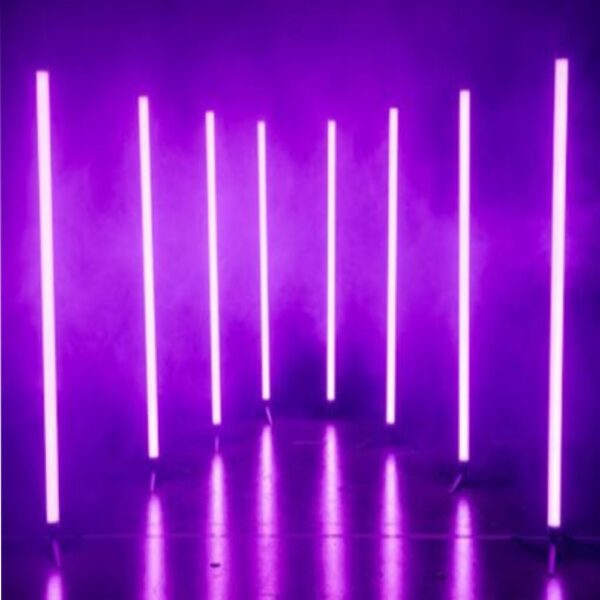 ⁦סט 8 טיובות לד נטען אלחוטי מקצועי 144CM RGBWA UV TUBE SET⁩ – תמונה ⁦4⁩