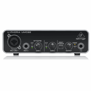 כרטיס קול דגם UMC22 מבית BEHRINGER