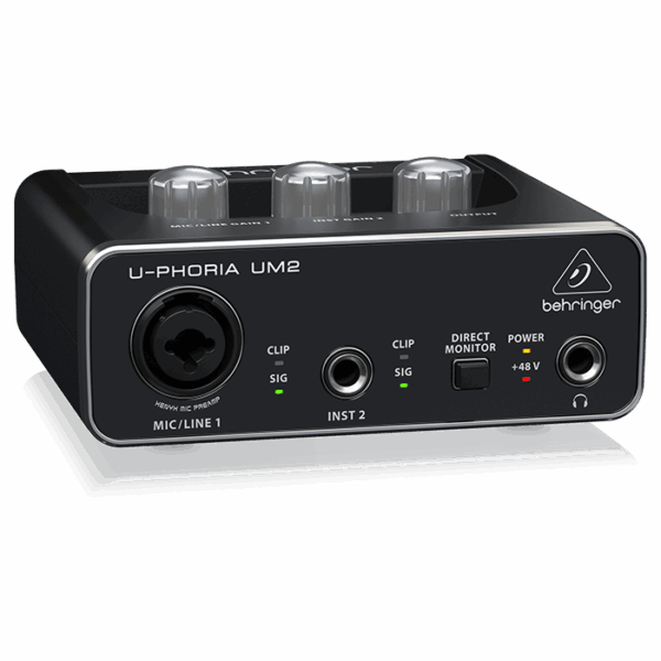 ⁦כרטיס קול דגם UM2 מבית BEHRINGER⁩ – תמונה ⁦3⁩