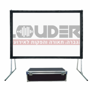 מסך הקרנה בגודל 4X3 אחורי וקדמי