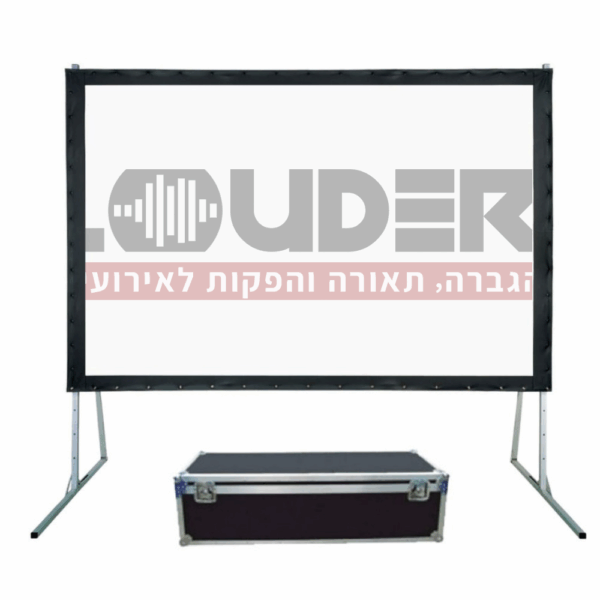 מסך הקרנה בגודל 4X3 אחורי וקדמי
